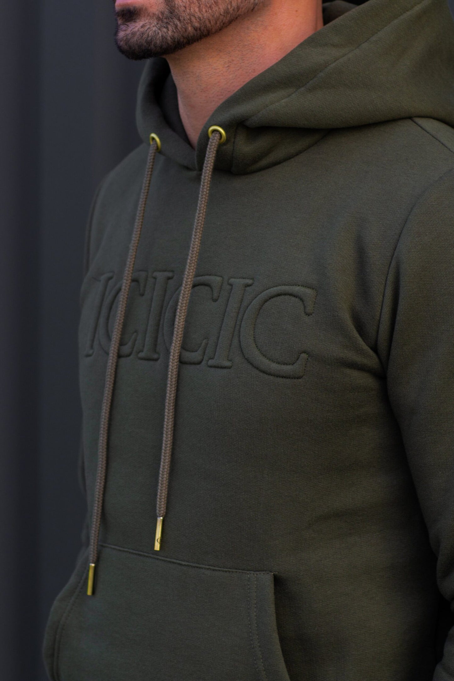 Hoodie ICICIC Army Green IC Wear