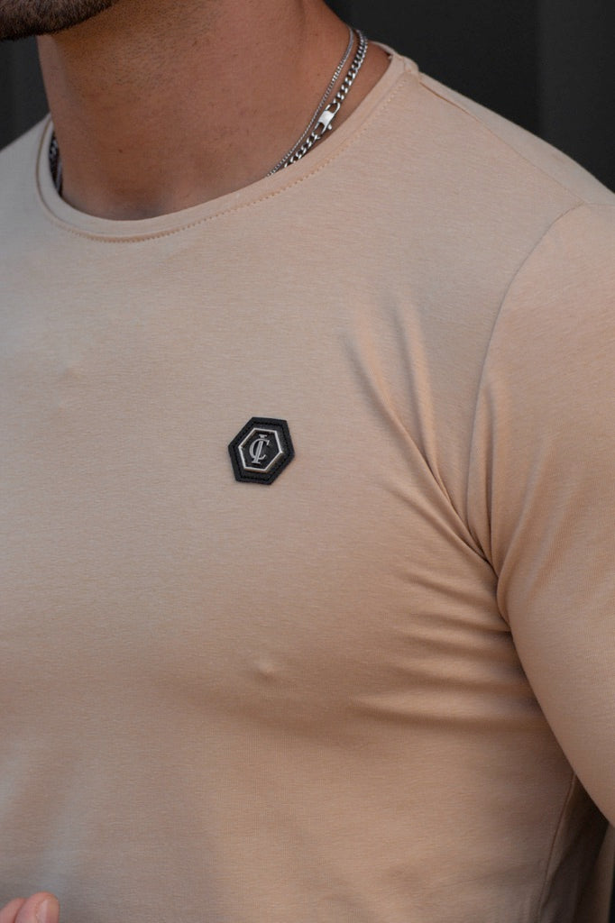 Long-Sleeve Hexa Platinum Beige IC Wear