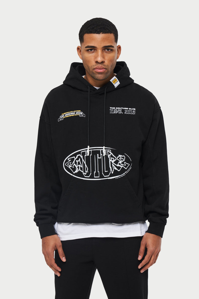 DISTORTED SMILE HOODIE Couture