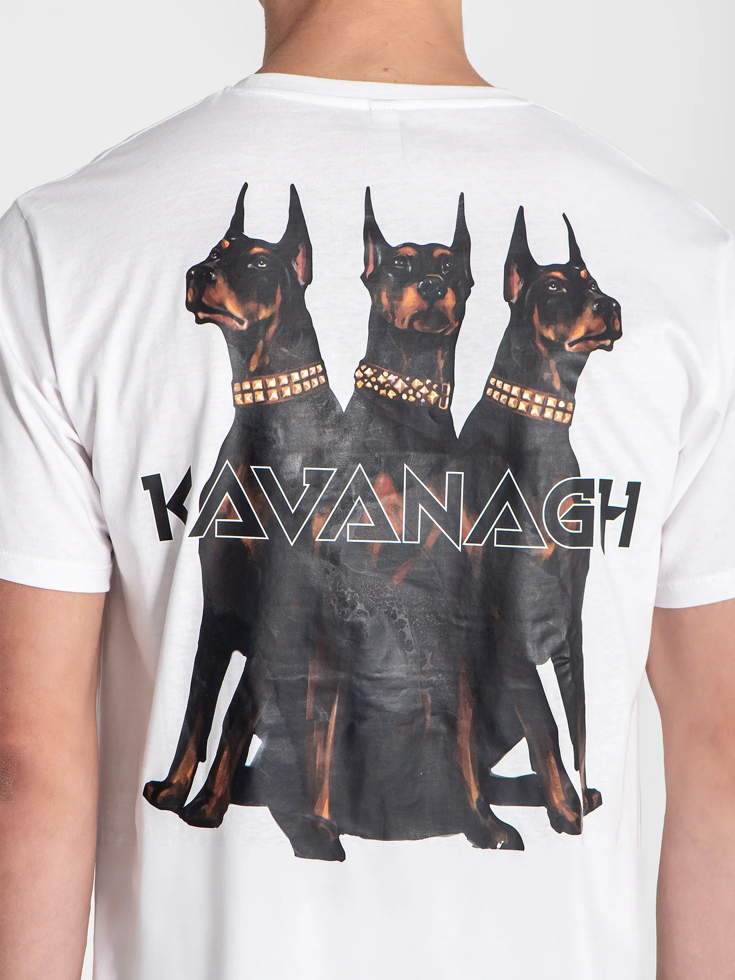 T-shirt Branca Anger Gianni Kavanagh