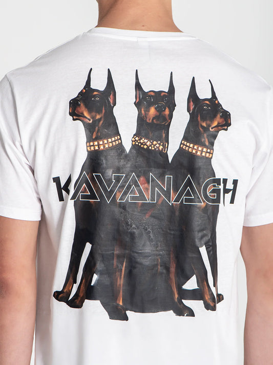 T-shirt Branca Anger Gianni Kavanagh