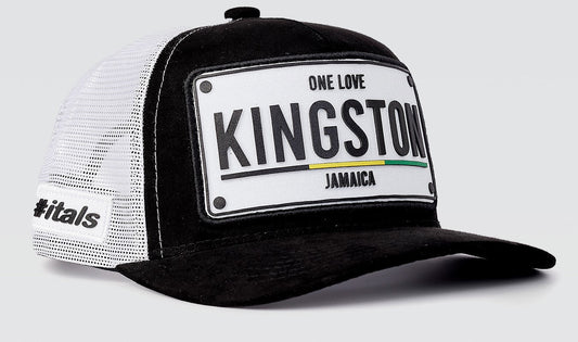 Boné Itals Jamaica Black "KINGSTON" Itals