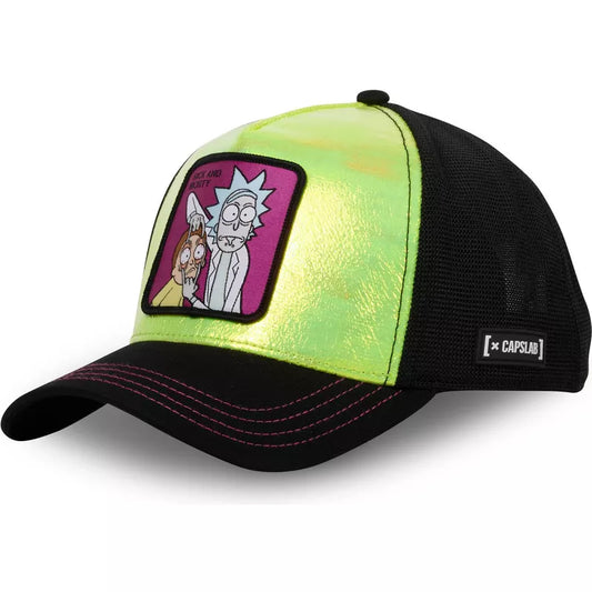Boné Verde e Preto Rick e Morty da Capslab Caps Lab