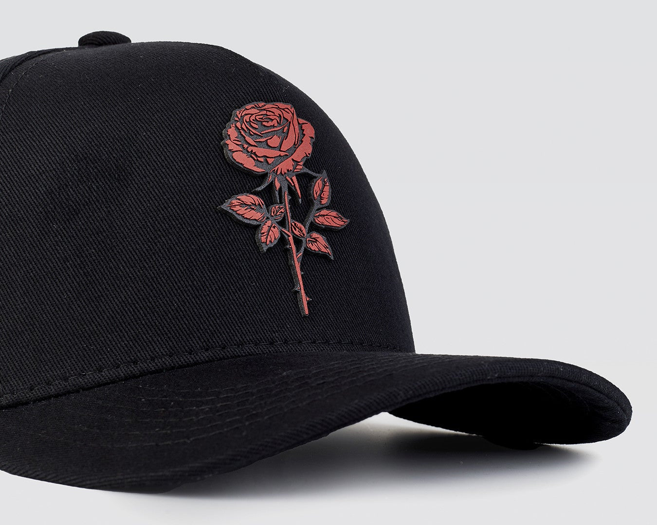 Boné Itals Preto Rose Itals