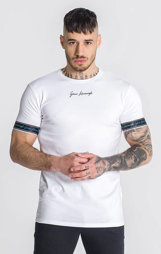 WHITE TRIVIAL TEE Gianni Kavanagh