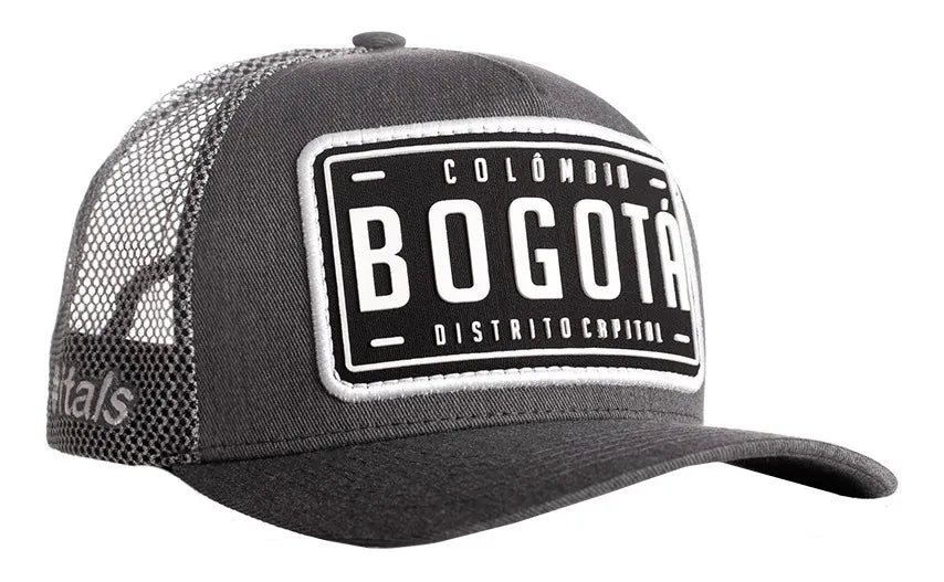 Boné #itals Bogotá Cinza Itals