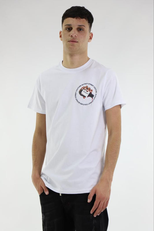 Butnot Street Couture White Tshirt butnot