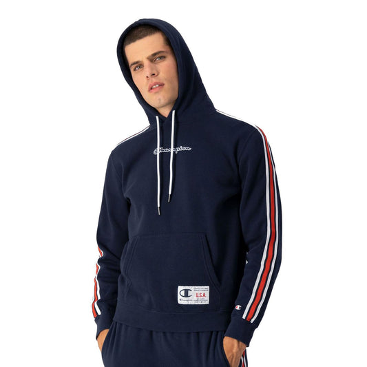 HOODED SWEATSHIRT NAVY Champion