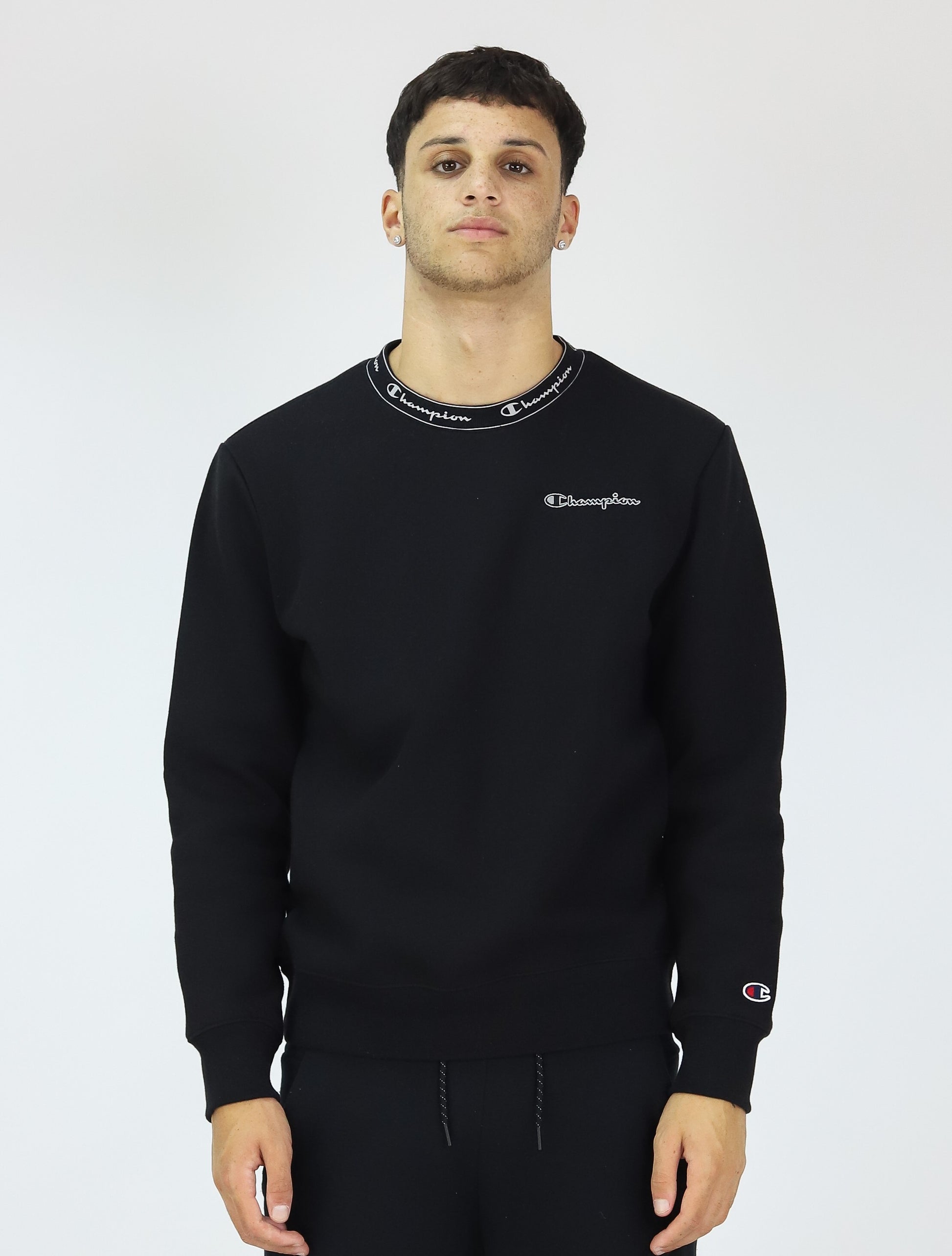 Sweat Champion Black Basic Champion