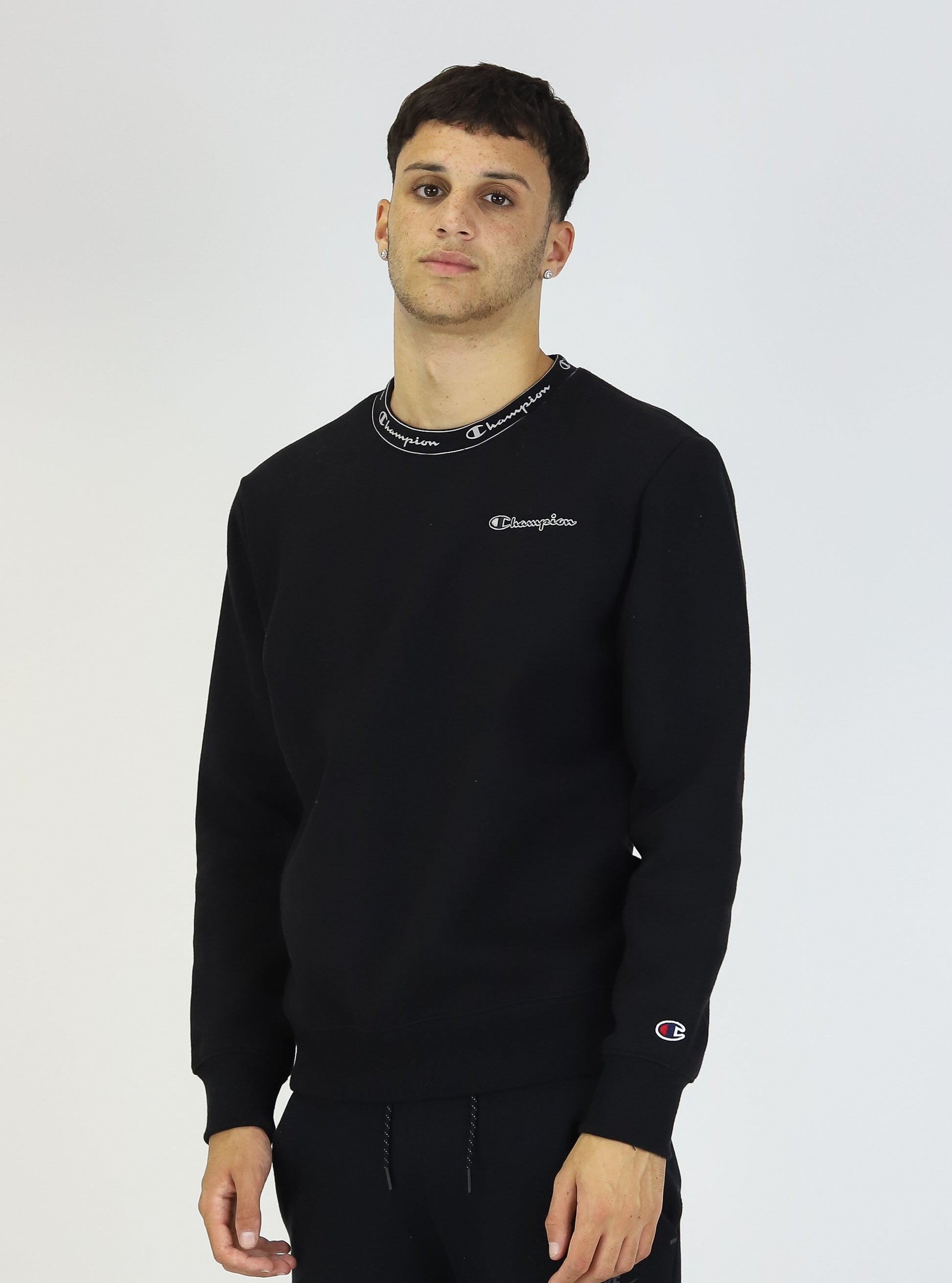 Sweat Champion Black Basic Champion