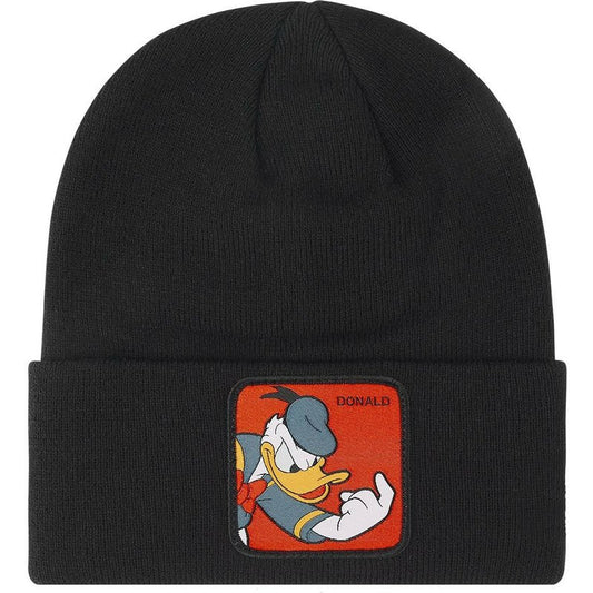 Gorro preto Pato Donald Caps Lab